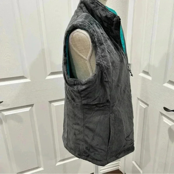Free Country quilted reversible sleeveless vest puffer size L Green Gorpcore - Picture 5 of 13